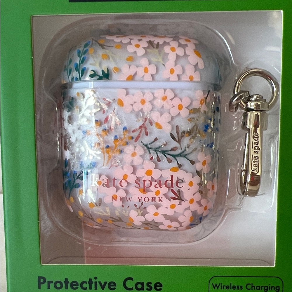 Kate Spade New York Floral AirPods Case – 1st & 2nd Gen | New in Box - Picture 2 of 5
